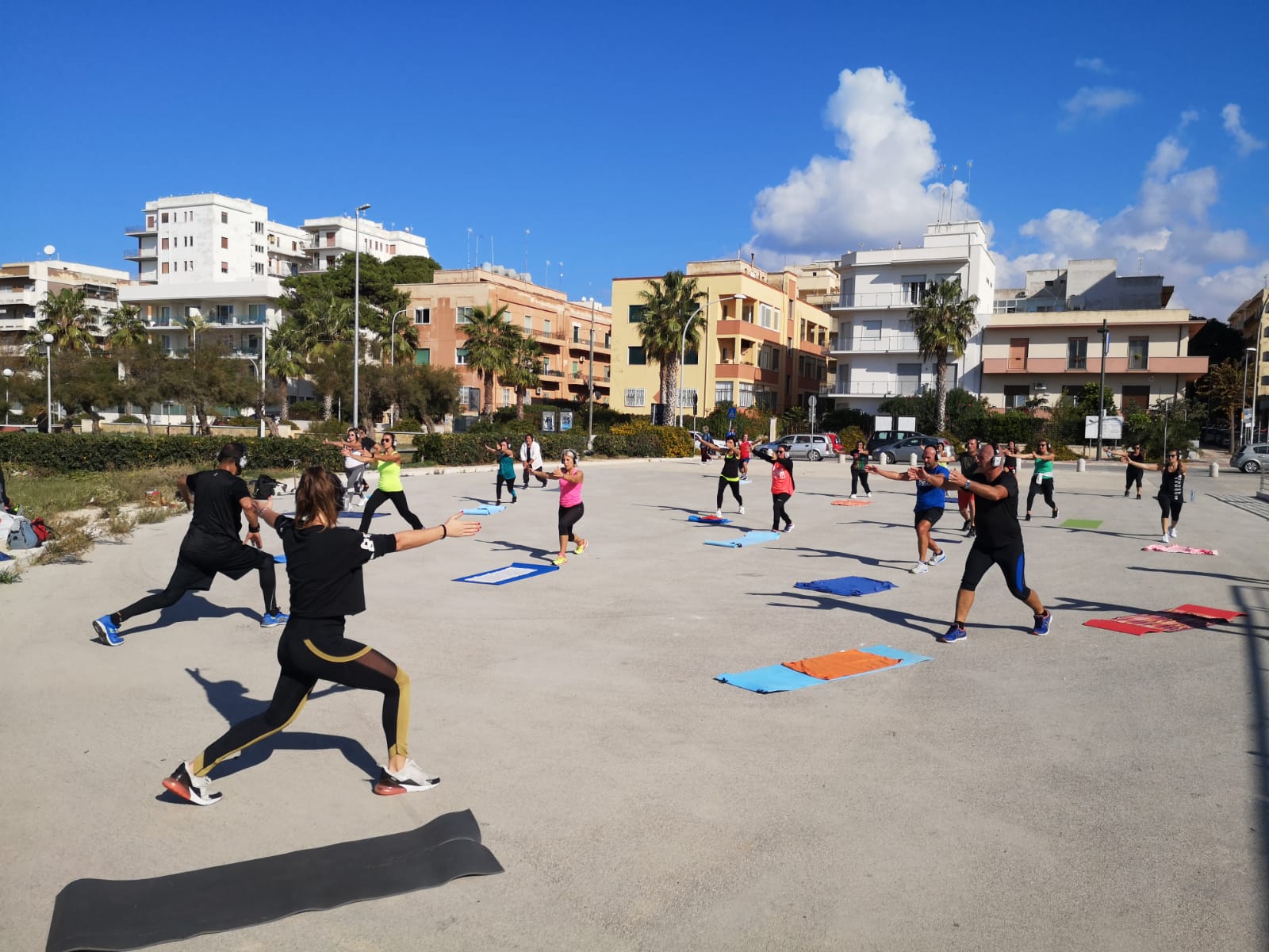 A Marsala con Silent Energy si fa allenamento all’aperto nel rispetto del Dpcm