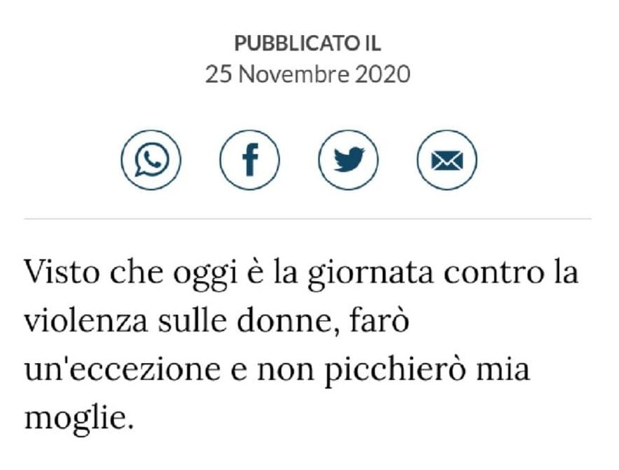 Commento shock su La Stampa, l’utente Jena: “Oggi non picchierò mia moglie”