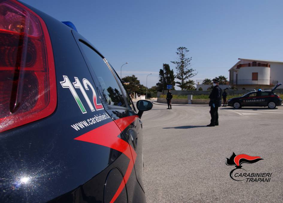 Valderice: marito e moglie arrestati per rapina, lesioni e porto d’armi abusivo