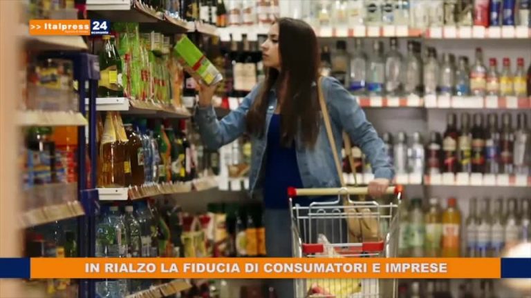 In rialzo la fiducia di consumatori e imprese