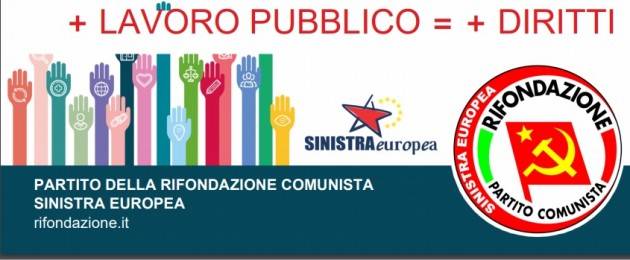 A Marsala Rifondazione Comunista in sit-in per il rilancio del settore pubblico