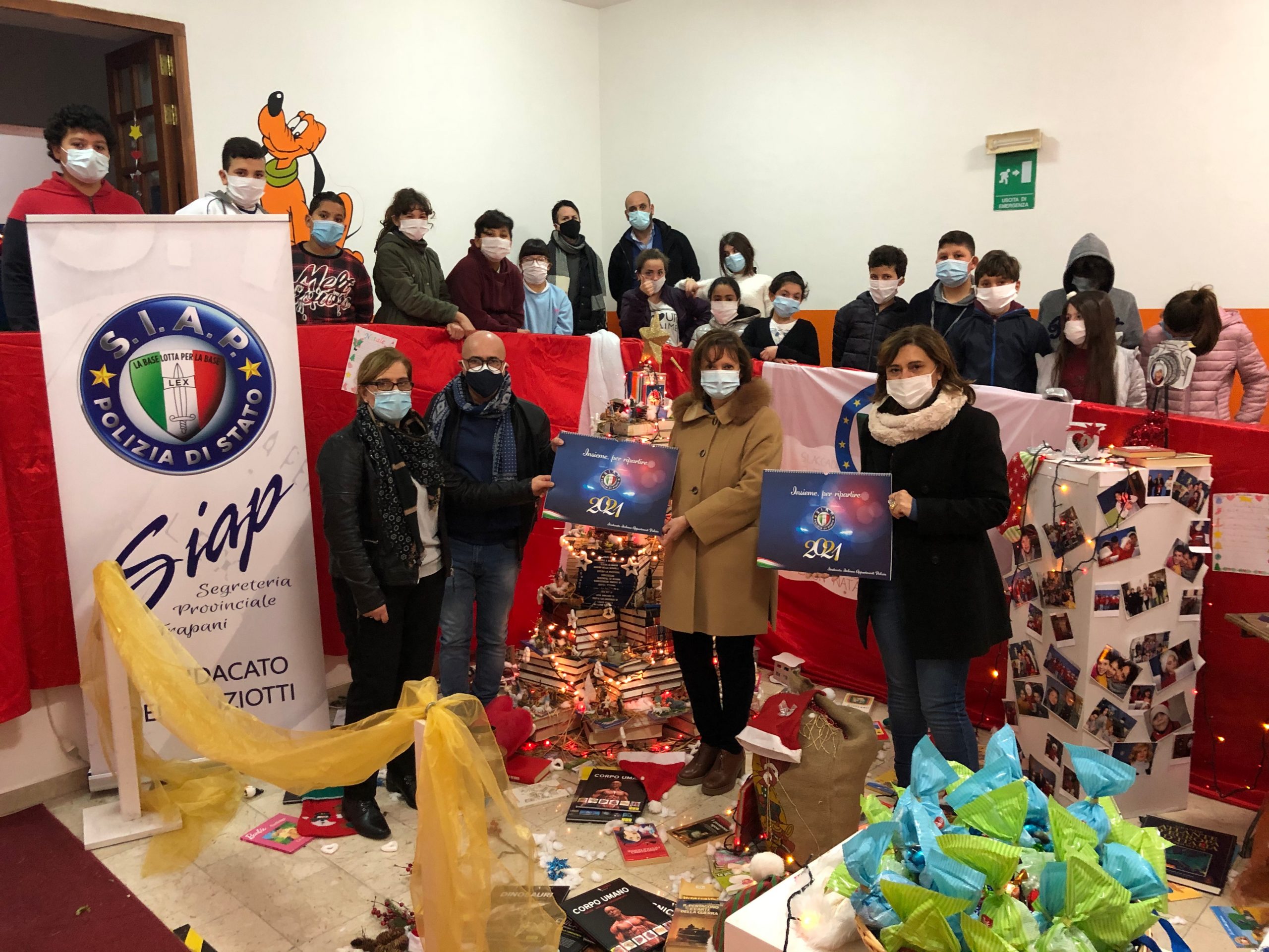 Iniziativa benefica del Siap: donazione per i bimbi dell’Ipab di Alcamo