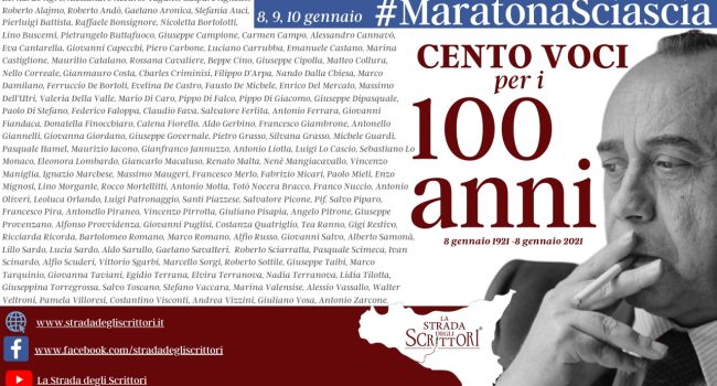 Maratona Sciascia: cento artisti e intellettuali per ricordare il Maestro  di Racalmuto - Itaca Notizie