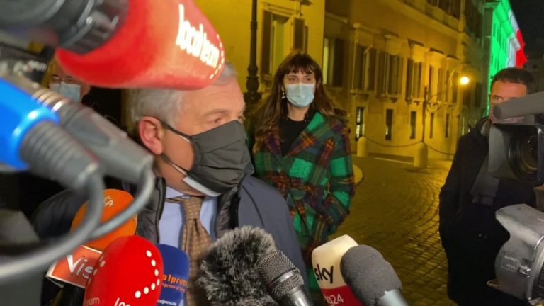 Governo, Tajani “Polverini è fuori da Forza Italia”