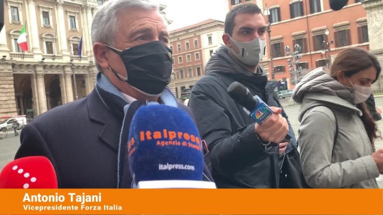 Tajani (Forza Italia) “Serve un Governo con ampia base parlamentare”