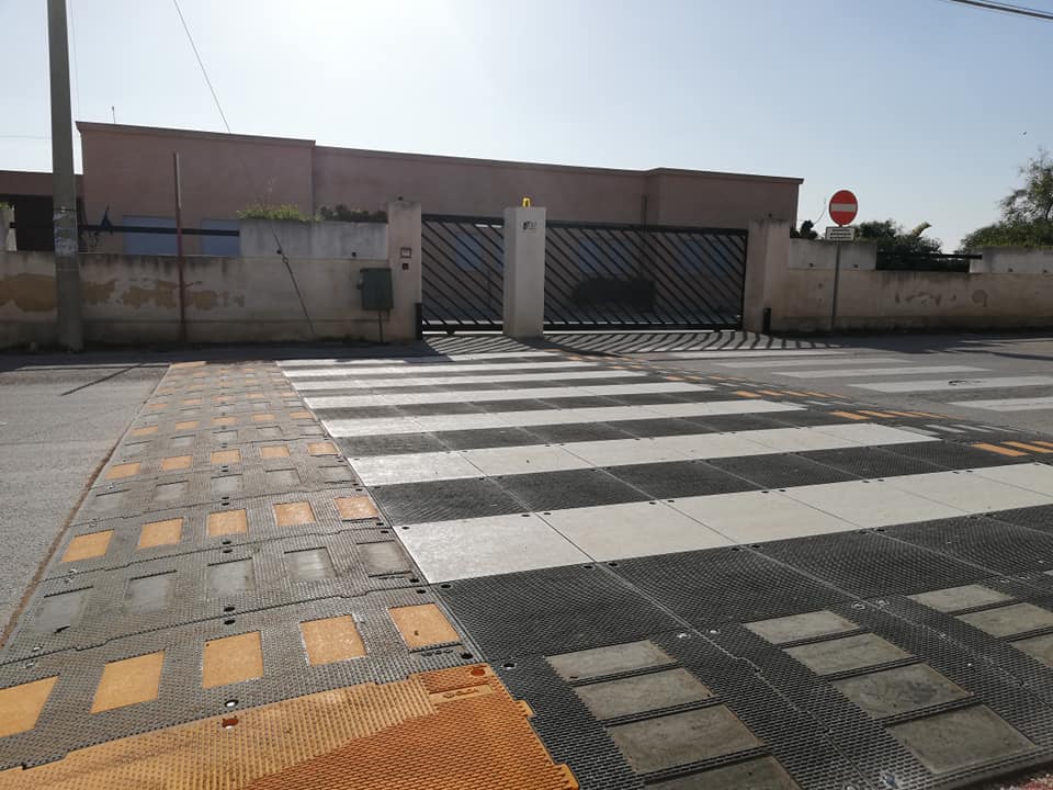 attraversamenti pedonali Petrosino scuole