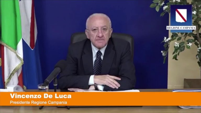 Governo, De Luca “Con Draghi si respira aria nuova”