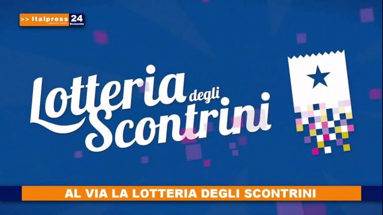 Al via la lotteria degli scontrini