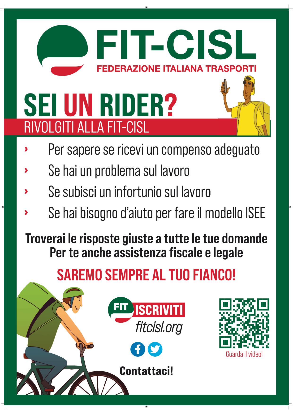Open Day su riders anche a Trapani, la Fit Cisl informa e forma