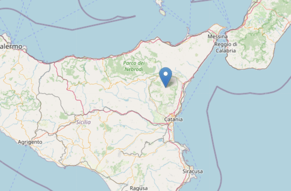 La Sicilia continua a tremare, nella notte scossa 3.0 nel catanese