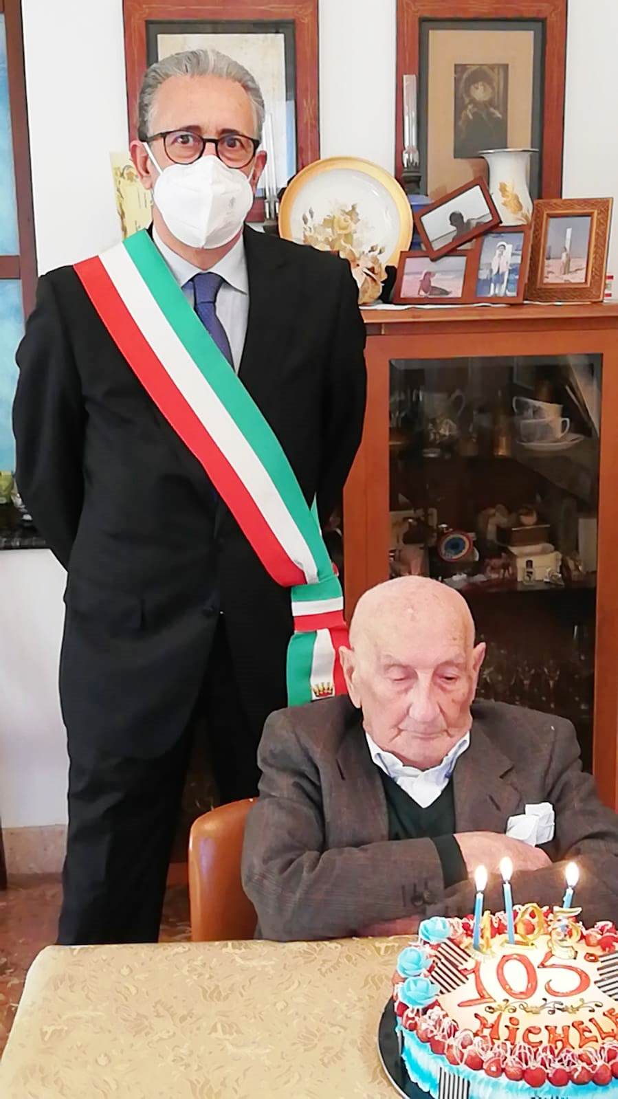 Compie 105 anni “nonnino” di Marsala
