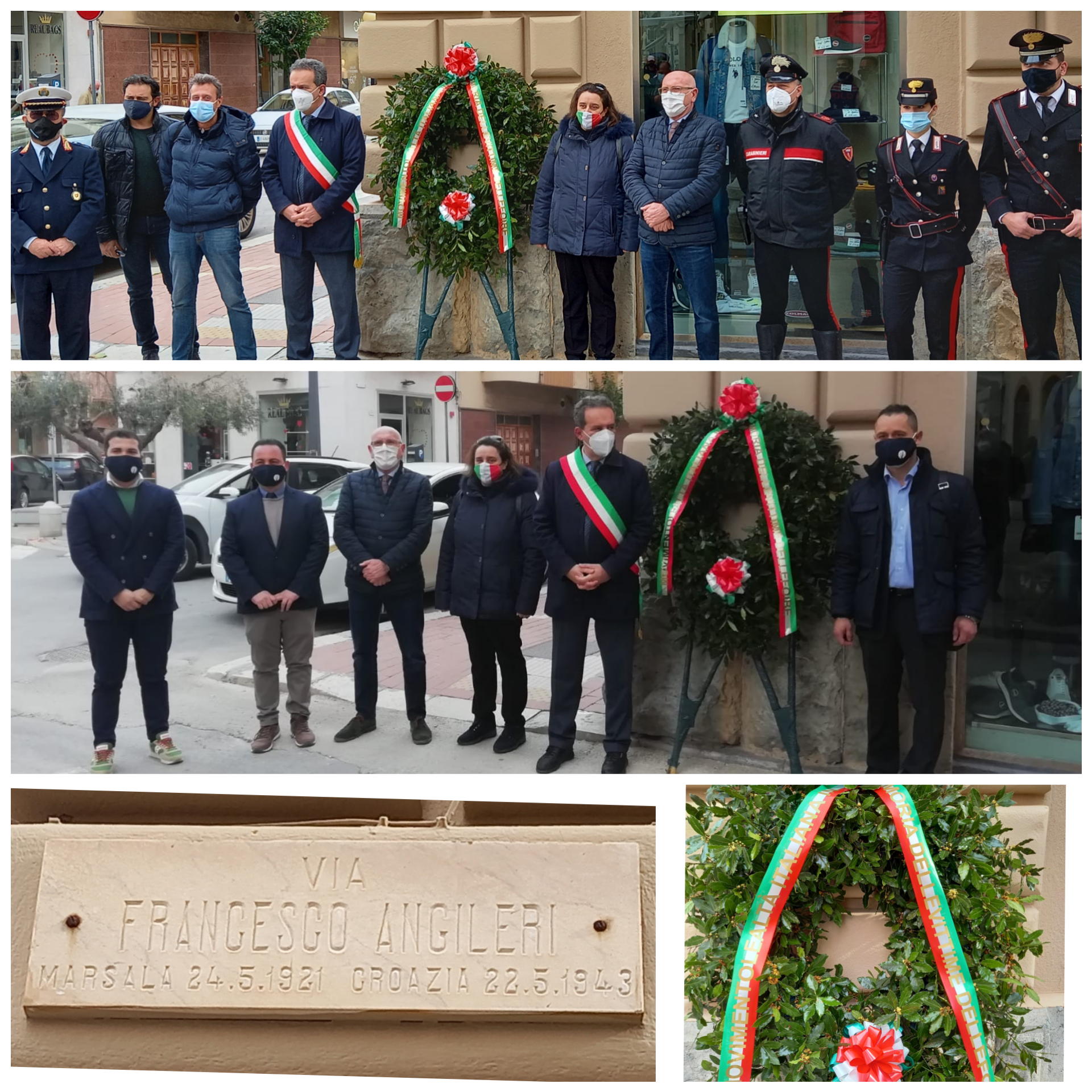 Celebrata a Marsala la Giornata del Ricordo delle Foibe