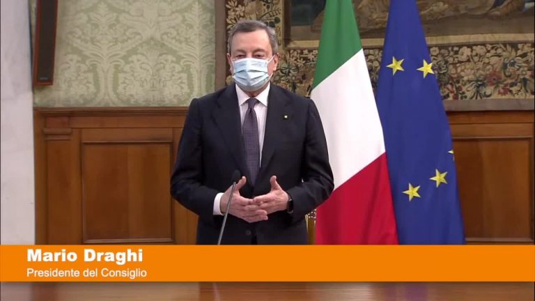 Draghi “P.A. centrale nella pandemia, c’è molto da fare”