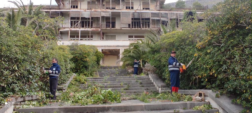 Erice: la Regione rimette a nuovo la pineta dell’ex sanatorio. VIDEO