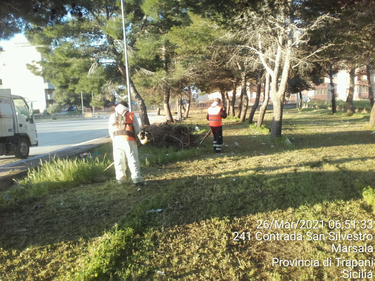 Marsala: scerbatura ad Amabilina, posizionata isola ecologica