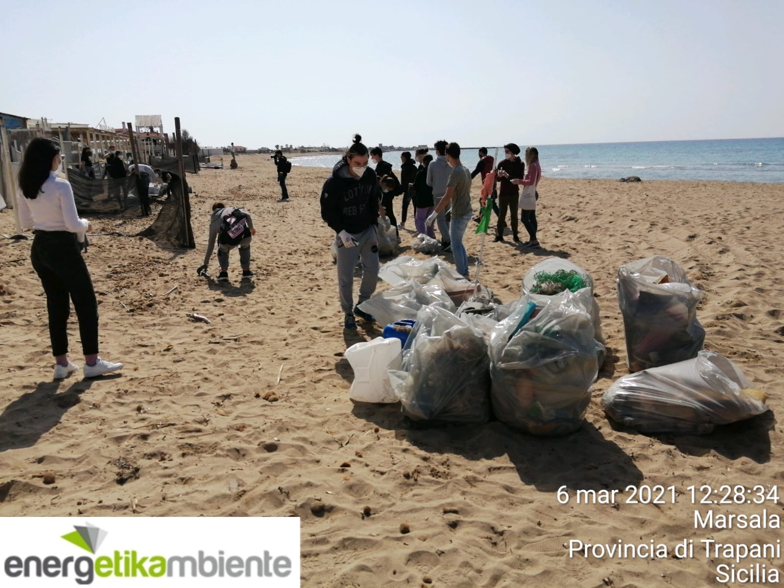 Marsala, ambientalisti marsalesi ripuliscono il litorale sud