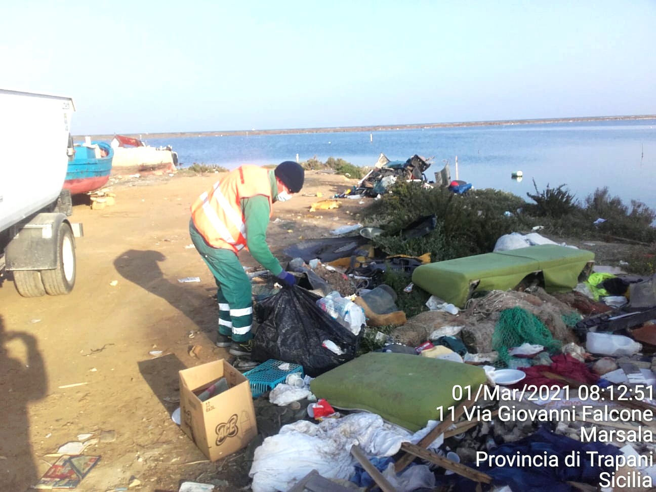 Al Parco di Salinella ennesimo intervento di bonifica e pulizia