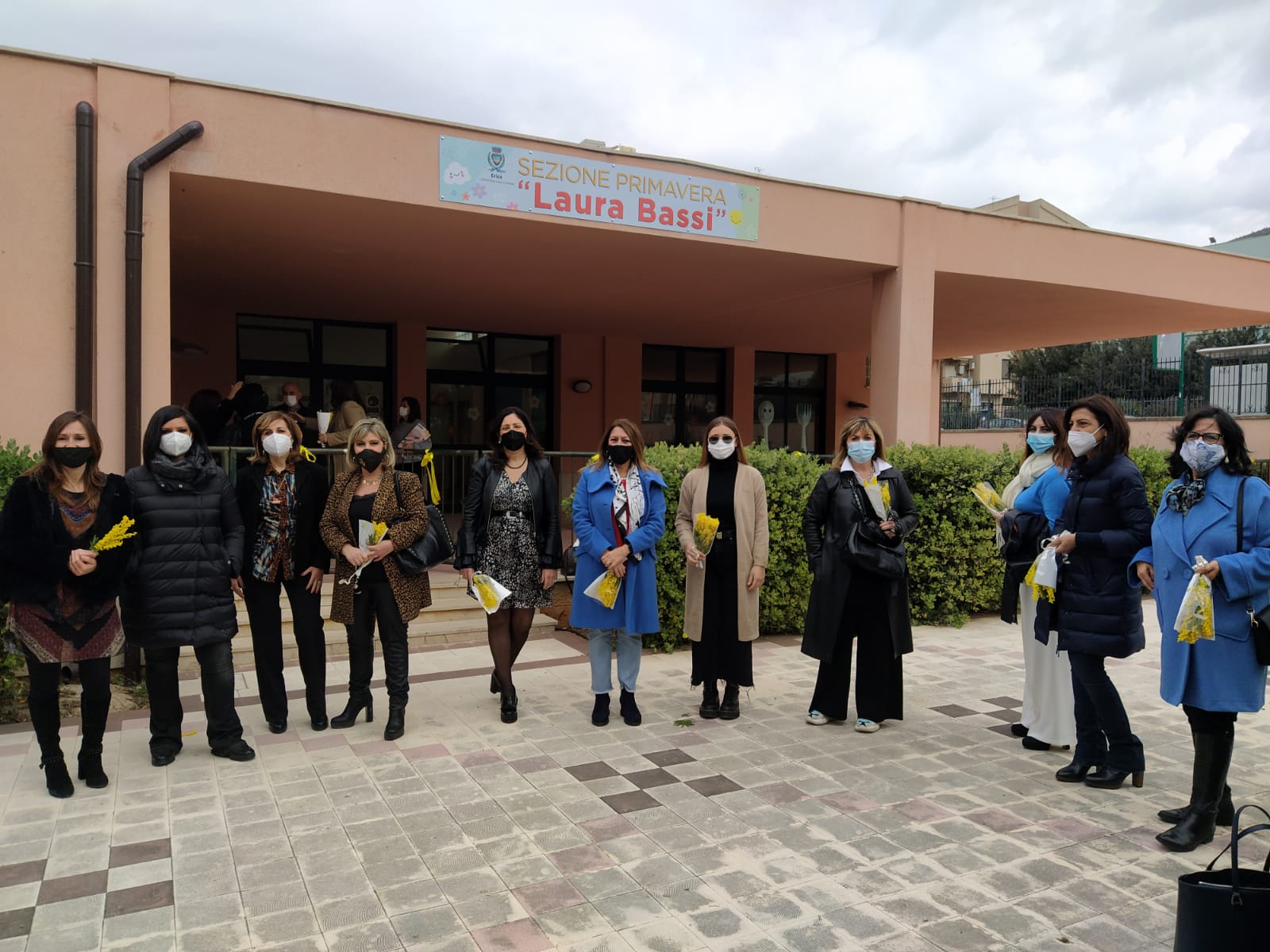 Erice 8 Marzo: intitolata alla docente Laura Bassi l’asilo di via Cosenza