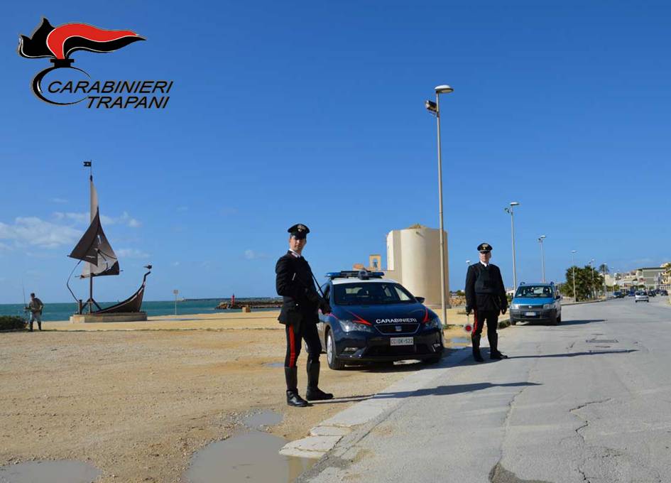 Controlli dei Carabinieri tra Mazara e Salemi, cinque denunce e diverse sanzioni per violazioni norme anti Covid