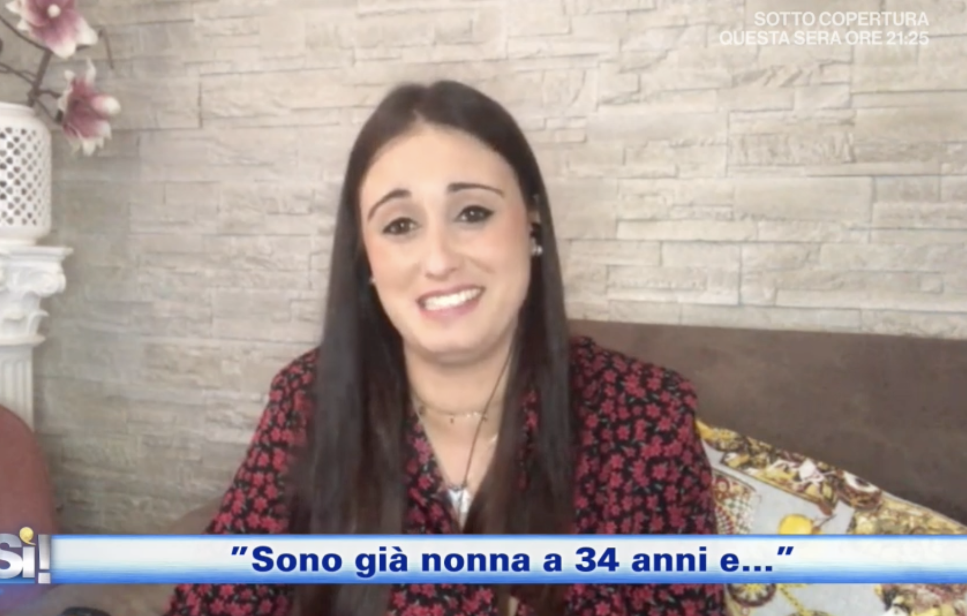 Pamela Gerardi, la nonna 34enne a Italia sì su Rai Uno