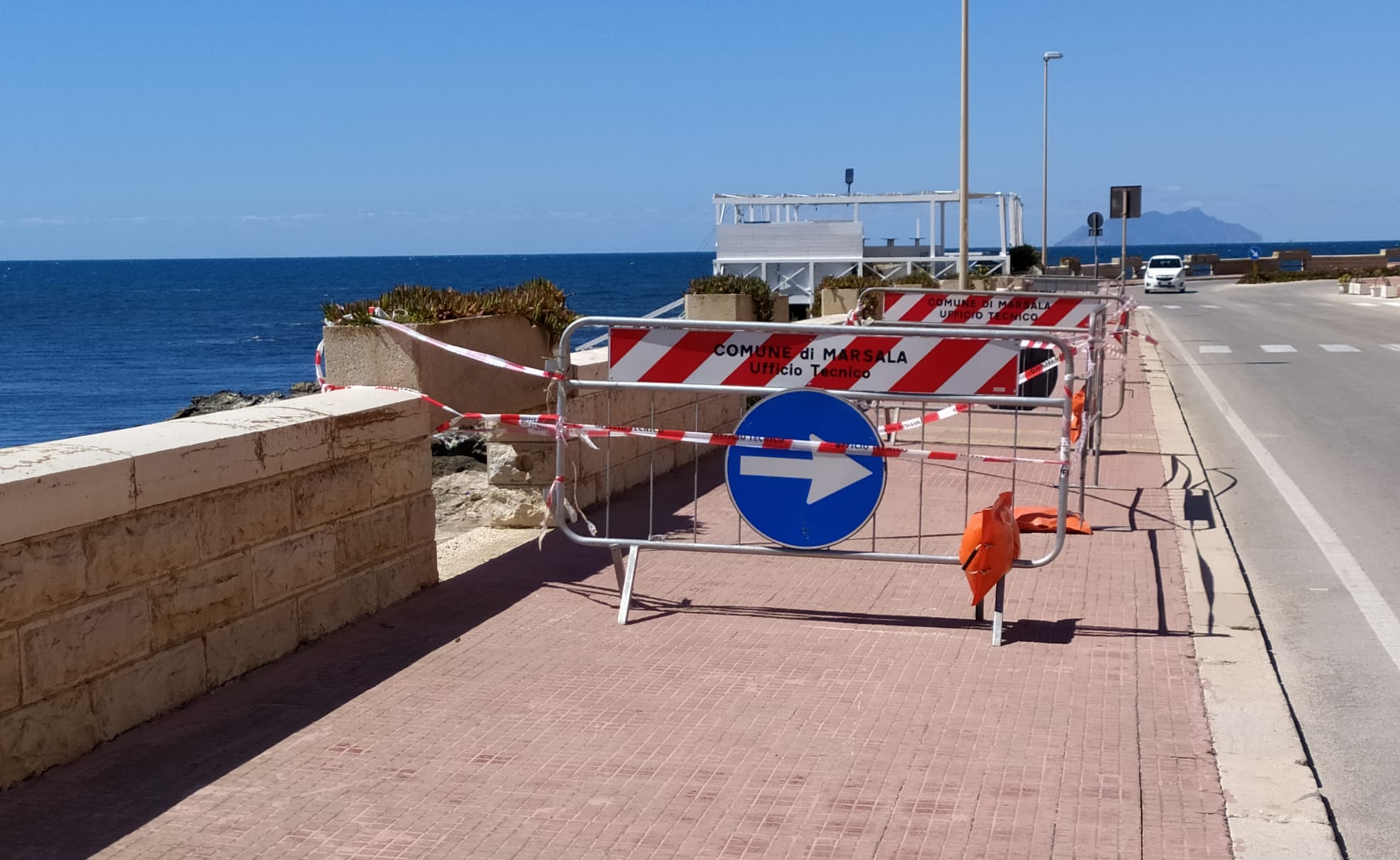 Marsala, Cisl: “Intervenire sul Lungomare Boeo a rischio cedimento”