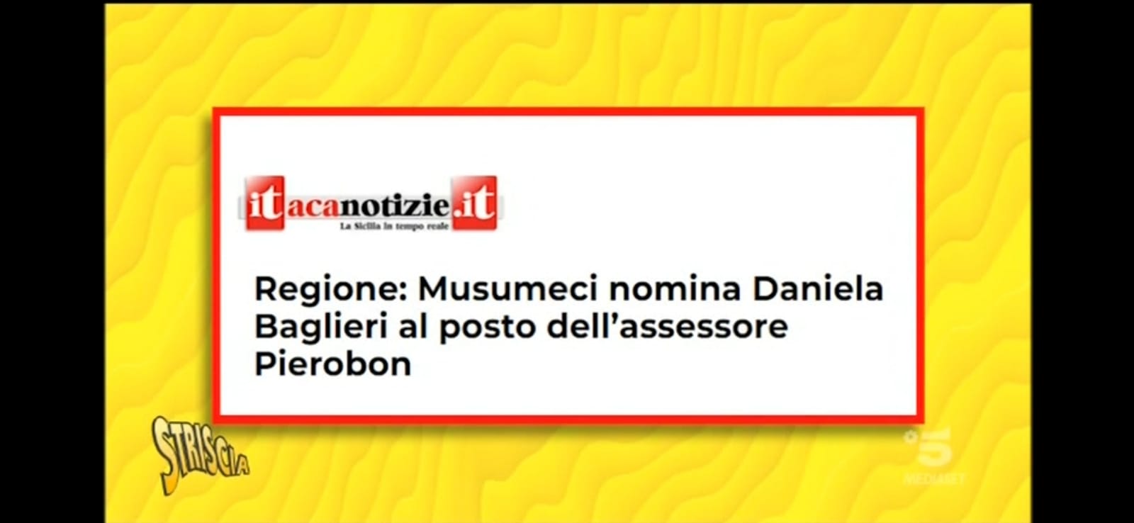Rifiuti Sicilia, itacanotizie.it su… ‘Striscia la Notizia’. VIDEO