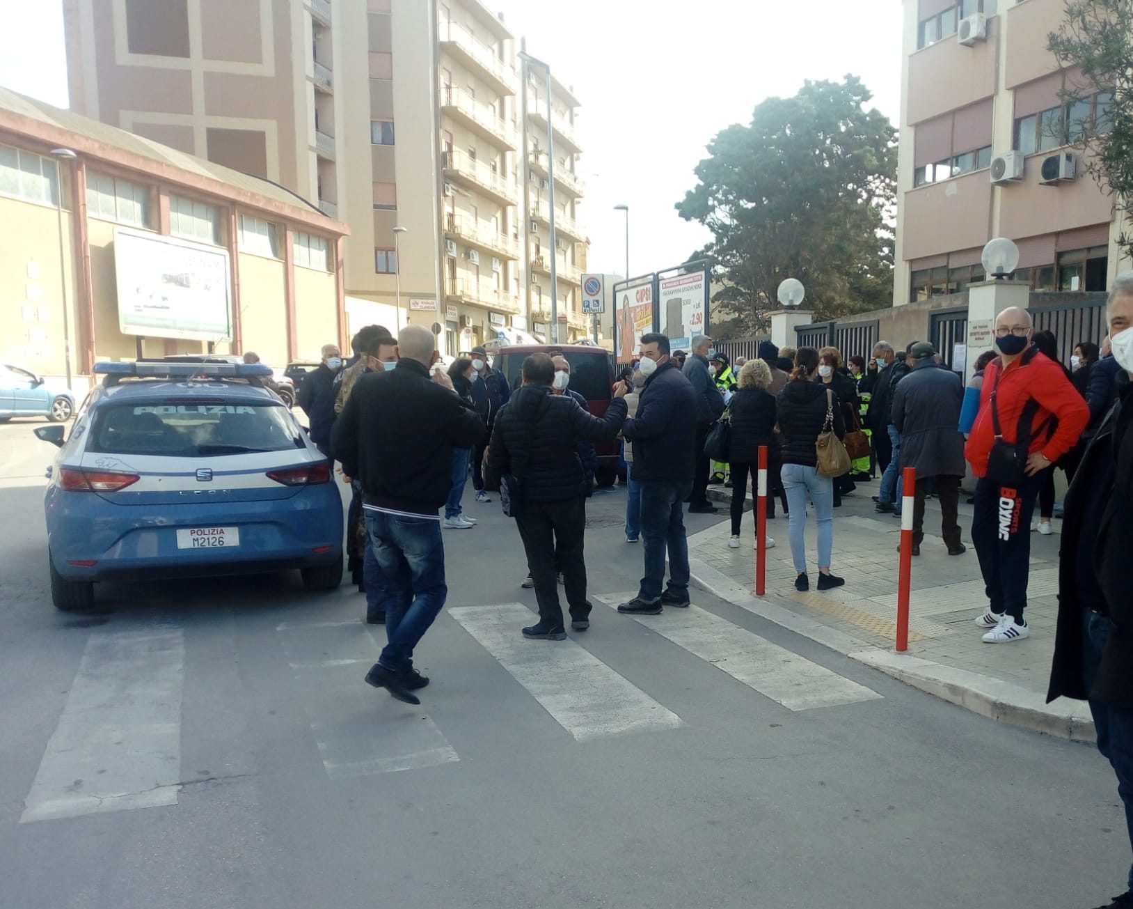 Marsala: Polizia ed Esercito per gli assembramenti all’Inam