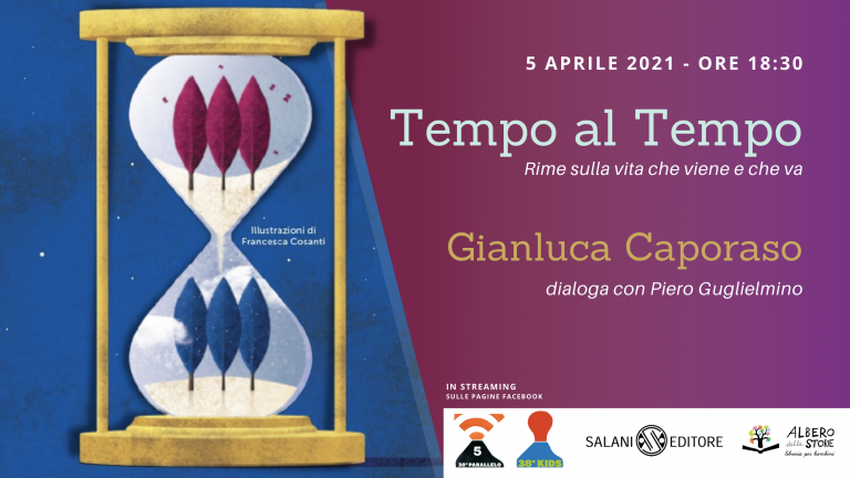 “Tempo al tempo. Rime sulla vita che viene che va”, incontro digitale con Caporaso-Guglielmino