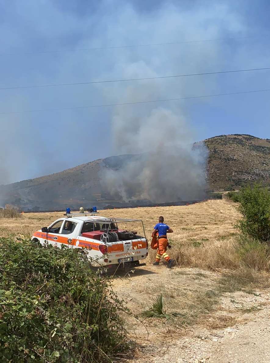 Istituito il catasto incendi a Castellammare, dieci anni di stop a edificazioni, pascolo e caccia