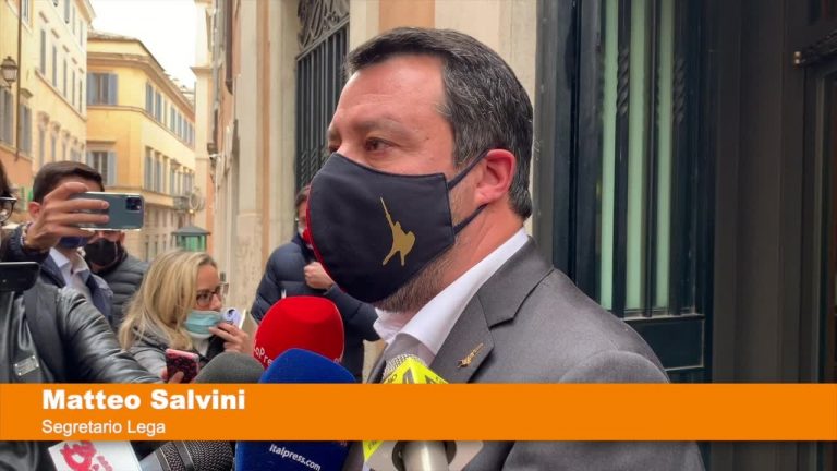 Salvini “Stiamo lavorando per gli italiani”