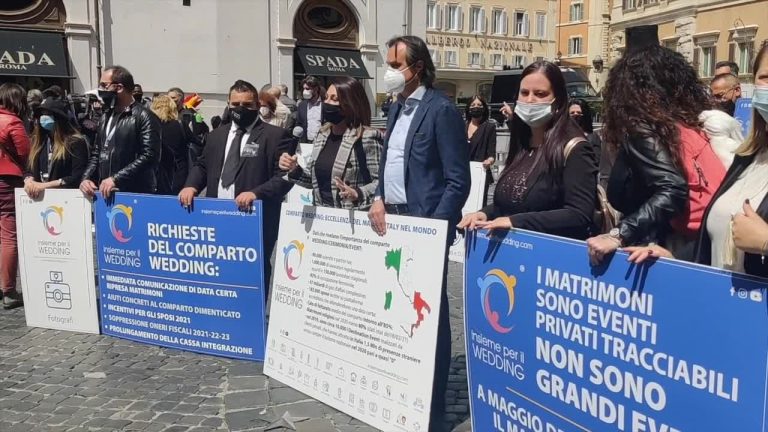 Matrimoni, il settore chiede una data per ripartire