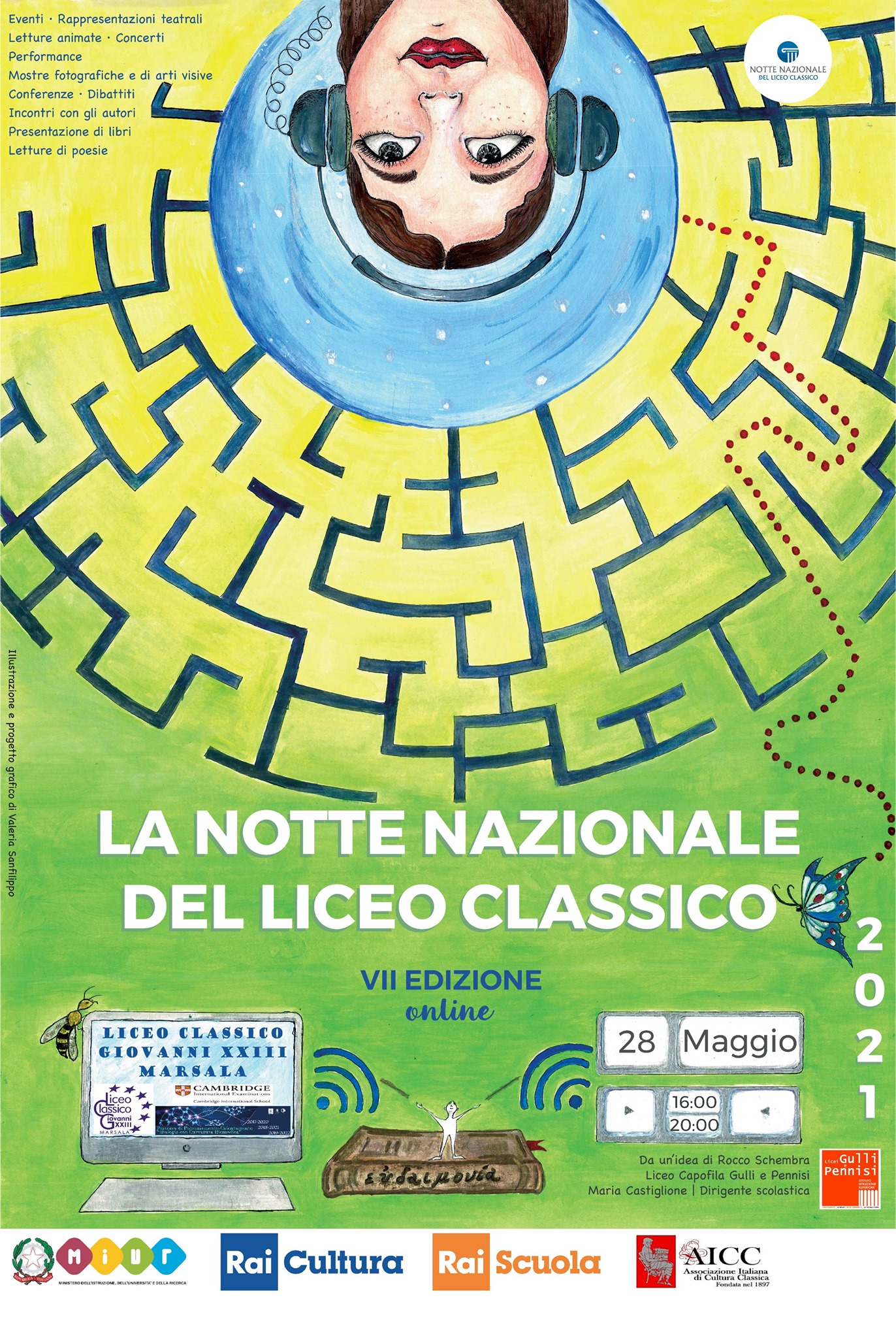 La Notte dei Licei, il Classico di Marsala tra letture, concerti, arte