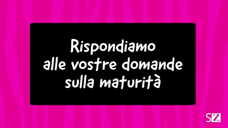 Domande e risposte sulla Maturità