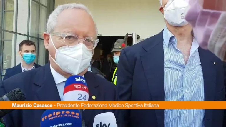 Casasco: “Metà atleti vaccinati con AstraZeneca un esempio per il Paese”