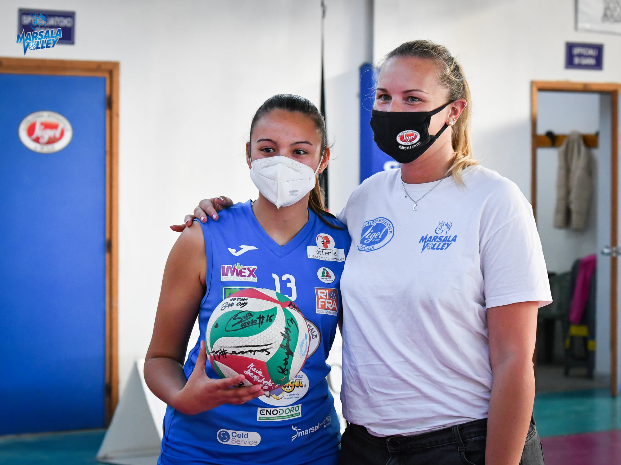 La Sigel premia Giulia Taborre della Marsala Volley Project