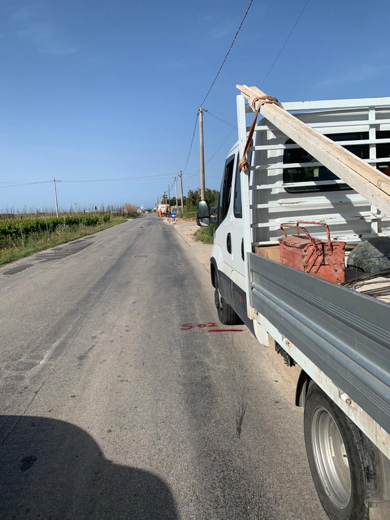 Viabilità, iniziati i lavori di sistemazione in via Regione Siciliana