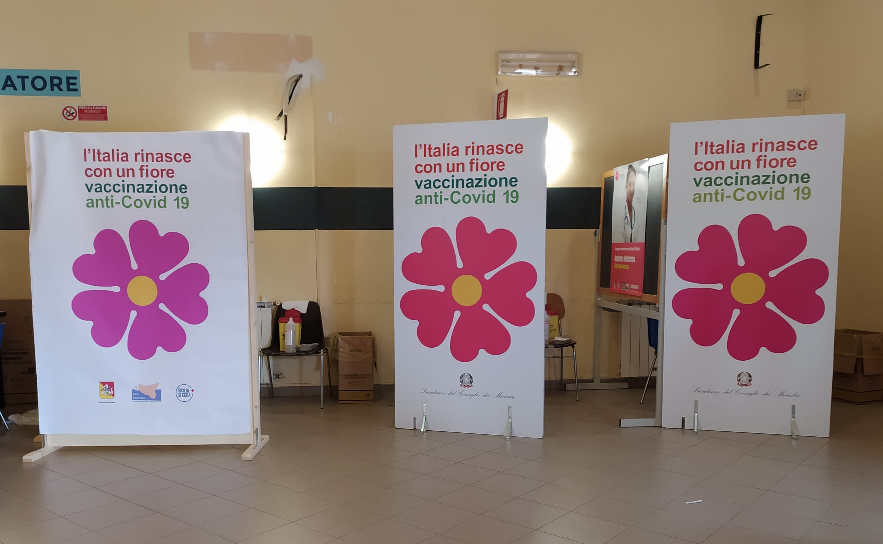 Vaccini al centro di Sappusi,  nella seconda giornata resta bassa l’affluenza degli studenti