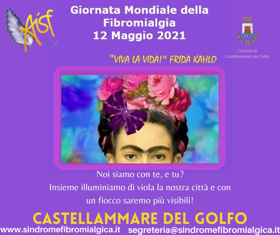 Castellammare si illumina di viola per far luce sulla fibromialgia