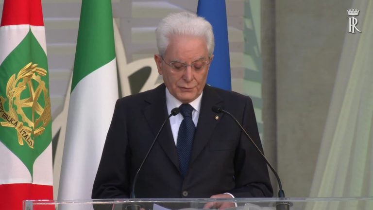 Mattarella “L’Ue imprescindibile per l’Italia”