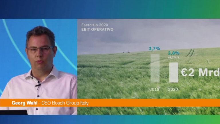 Bosch, in Italia nel 2020 fatturato di due miliardi
