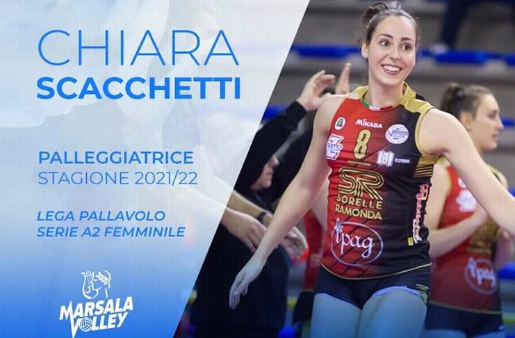Primo colpo per la Sigel Marsala: arriva la palleggiatrice Chiara Scacchetti