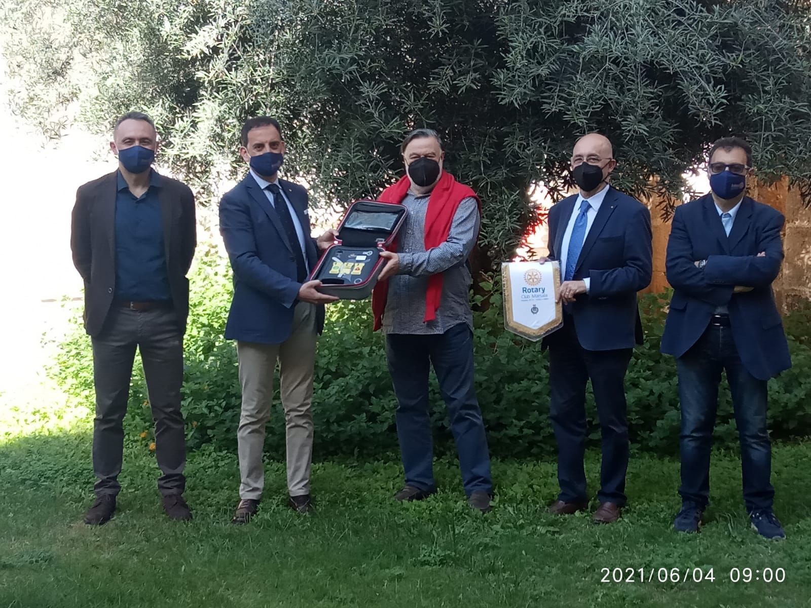 L’Ente Mostra di Pittura Città di Marsala ha un defibrillatore grazie al Rotary