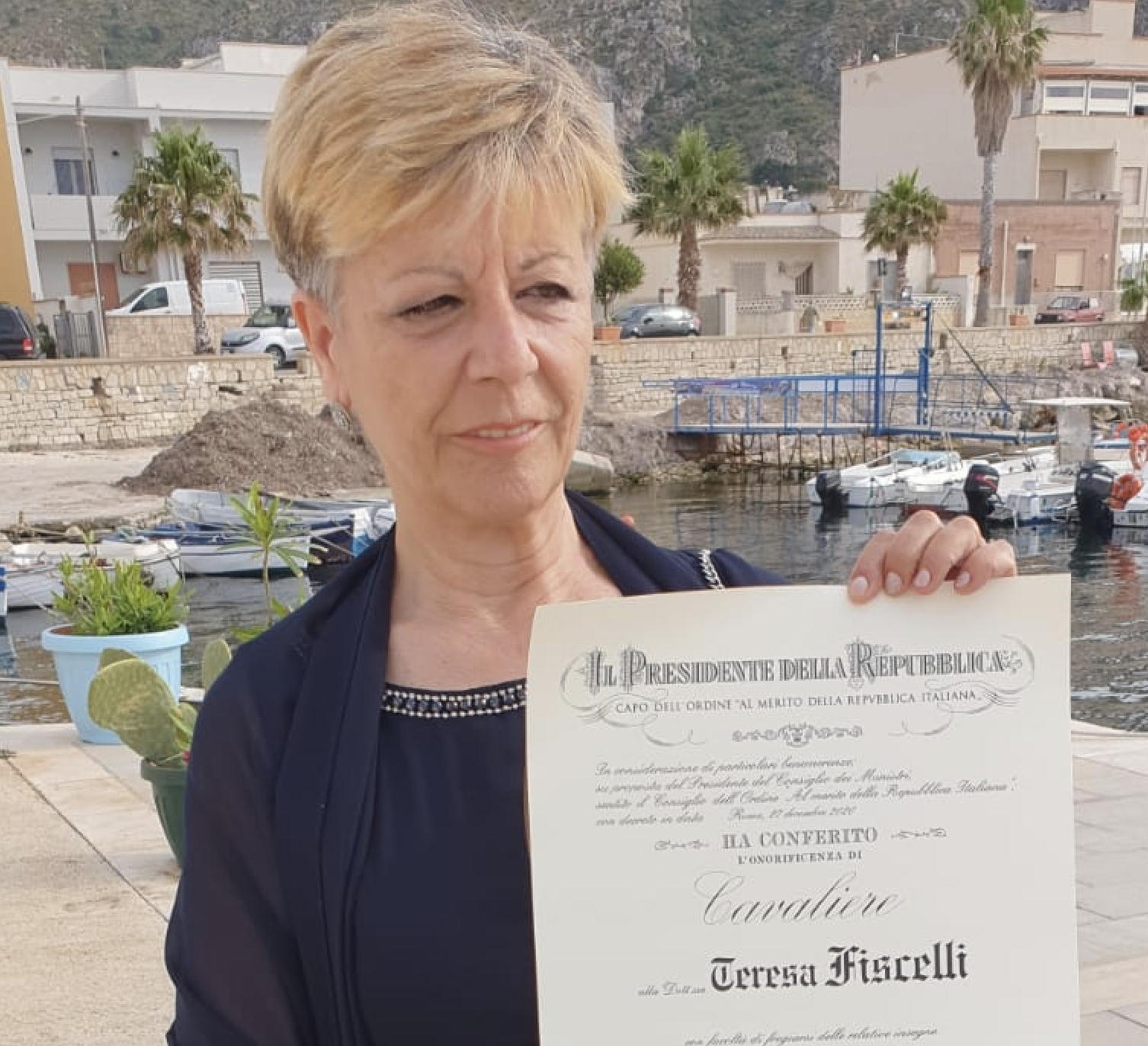 Medico ipovedente nominata Cavaliere da Mattarella: è Teresa Fiscelli dell’Unione Ciechi trapanese