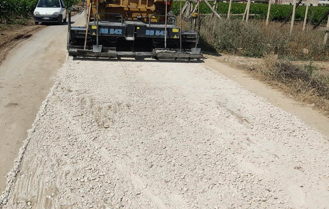 Marsala: sistemata la strada di Birgi che conduce all’Incanto