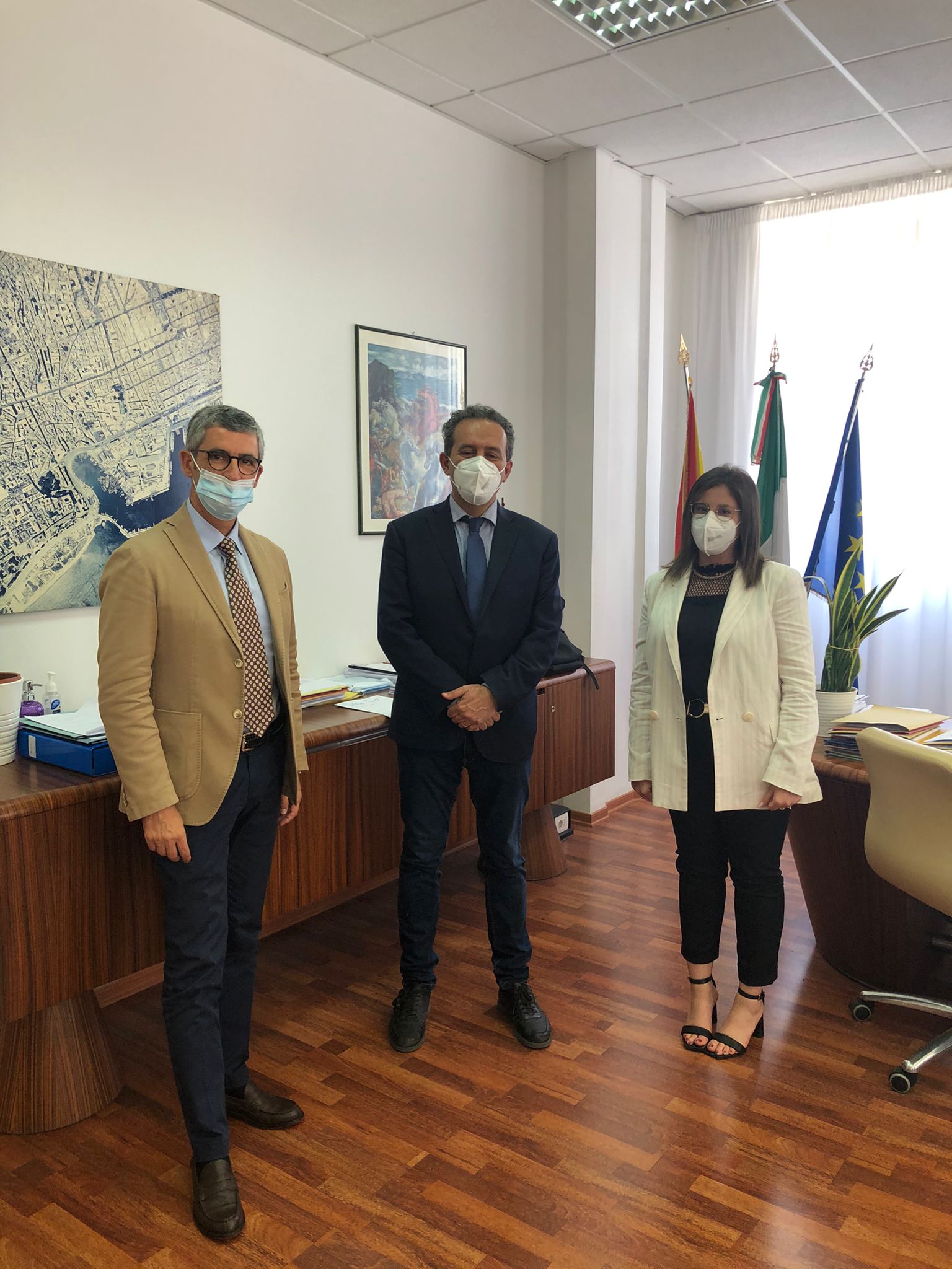 Incontro per il Piano Urbanistico Generale, Grillo all’Assessorato regionale: “Confronto coi cittadini, acceleriamo”