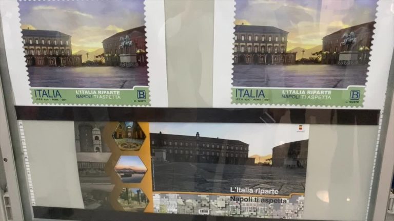 “L’Italia riparte”, un francobollo speciale per Napoli