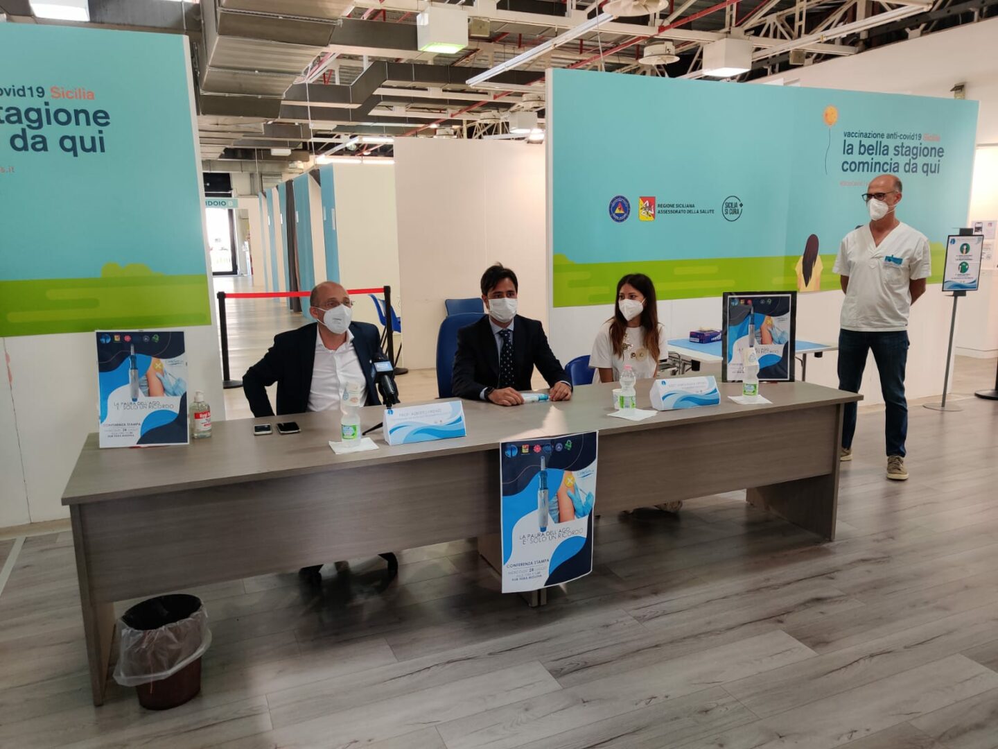 A Messina primi vaccini senza puntura. Per Oms 10% ha paura di ago