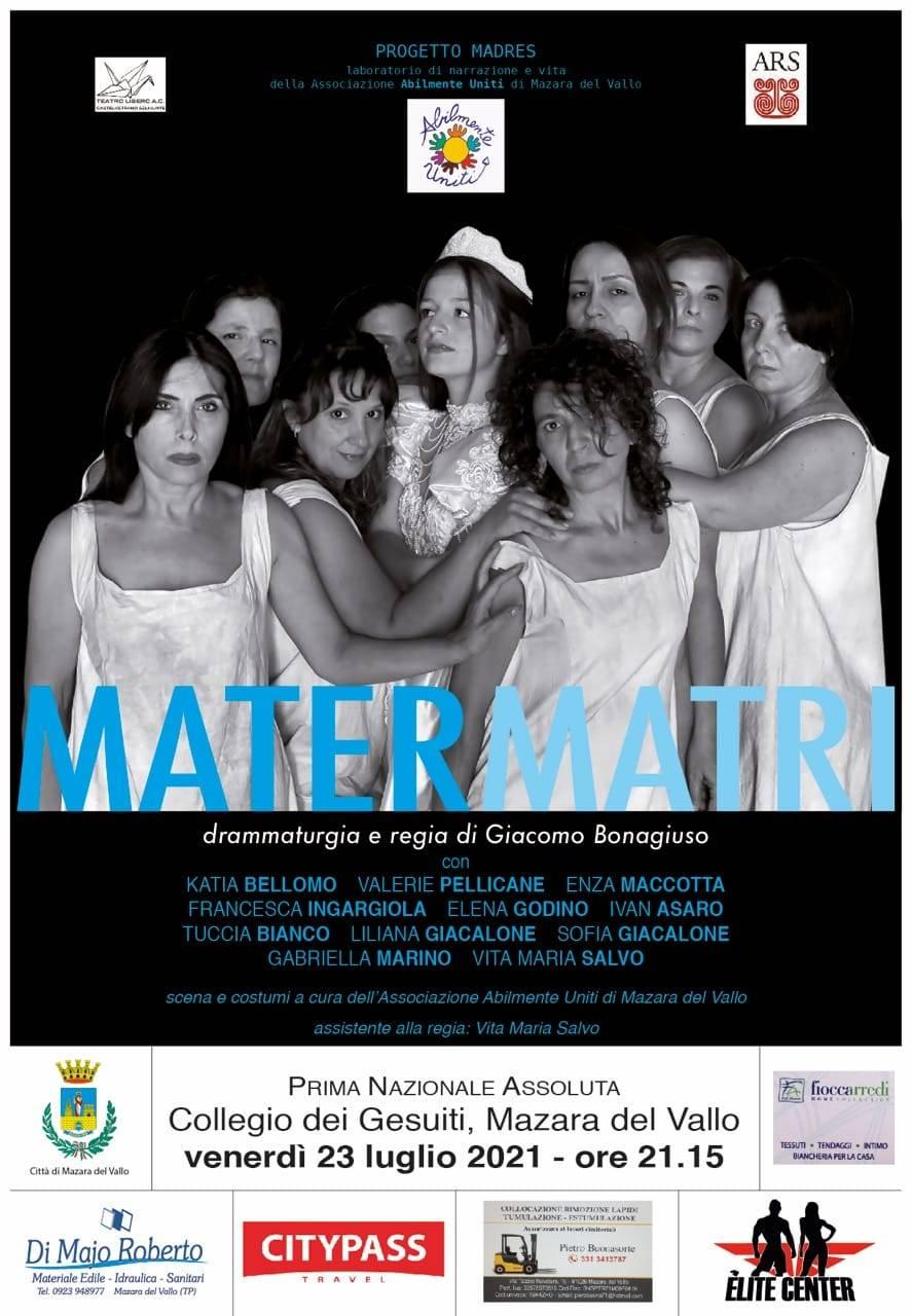 A San Pietro “La Vita… uno spettacolo”, al via il 25 luglio con “Mater-Matri” lotta alla disabilità di Bonagiuso