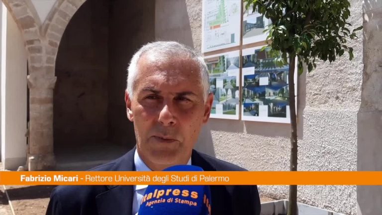 All’Università di Palermo rinasce il “Viridarium”, giardino del ‘300