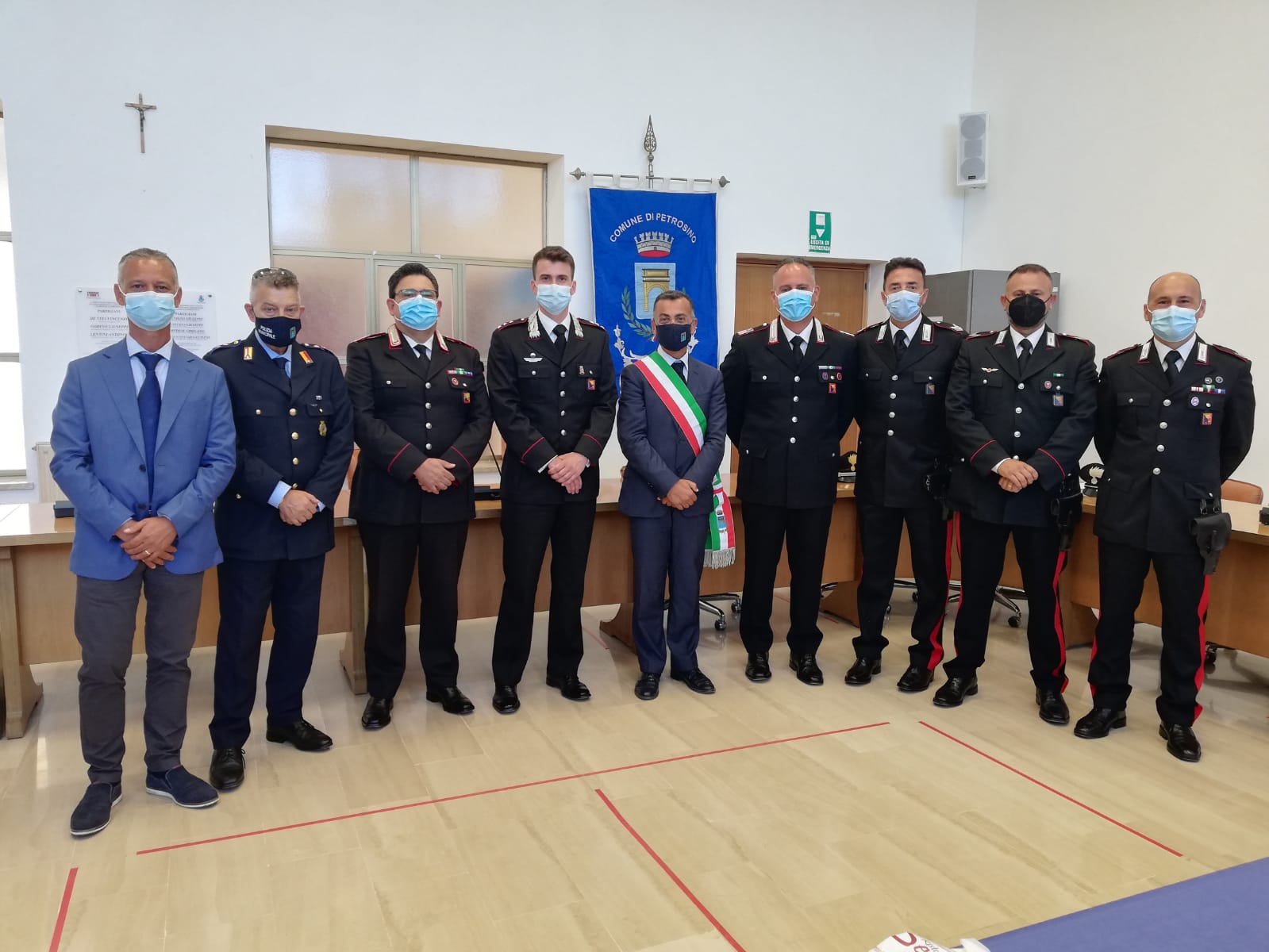 Petrosino: encomio pubblico per 4 Carabinieri, salvarono un uomo in pericolo di vita